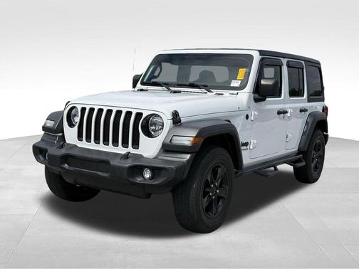 Bright White Clearcoat 2021 Jeep Wrangler Unlimited Sport Altitude