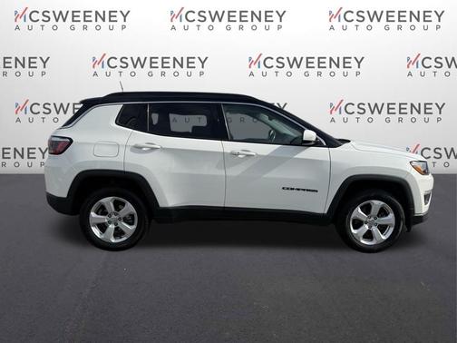 White Clearcoat 2018 Jeep Compass Latitude