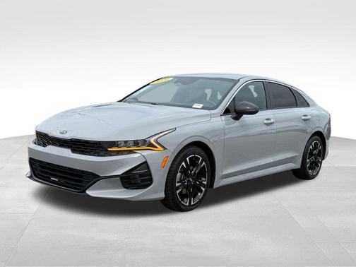 Wolf Gray 2021 Kia K5 GT-Line