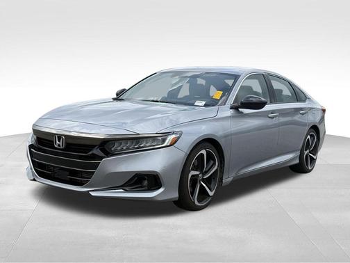 Silver 2021 Honda Accord Sport 1.5T
