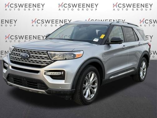 Silver Metallic 2021 Ford Explorer Limited