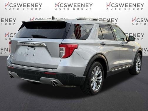 Silver Metallic 2021 Ford Explorer Limited