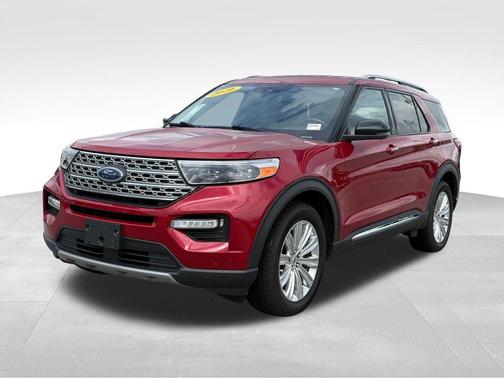 Red Metallic 2020 Ford Explorer Limited