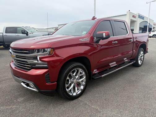 Cherry Red Tintcoat 2021 Chevrolet Silverado 1500 High Country