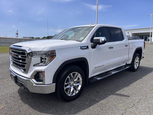 Summit White 2020 GMC Sierra 1500 SLT