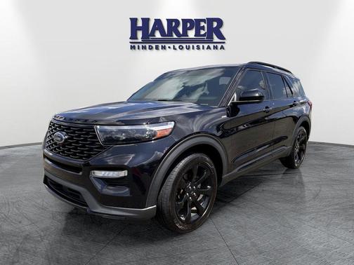 Agate Black Metallic 2023 Ford Explorer ST-Line