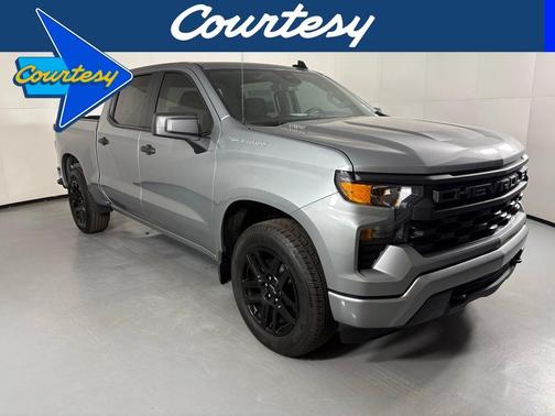 Sterling Gray Metallic 2026 Chevrolet Silverado 1500 Custom