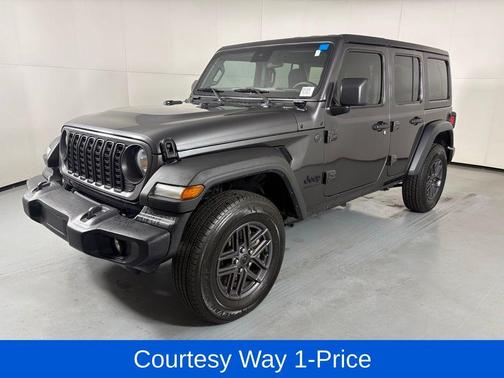 Granite Crystal Clearcoat Metallic 2024 Jeep Wrangler Sport
