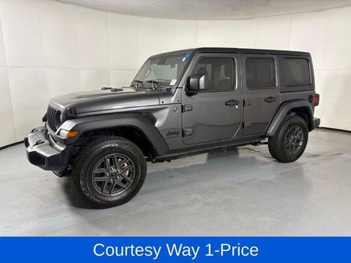 Granite Crystal Clearcoat Metallic 2024 Jeep Wrangler Sport