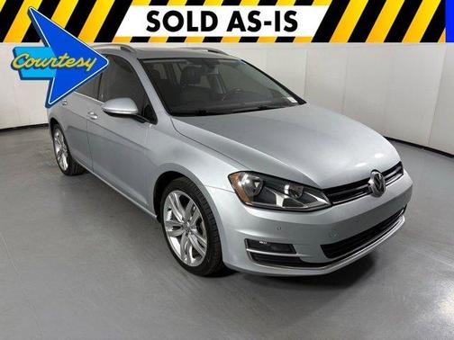 Reflex Silver Metallic 2015 Volkswagen Golf SportWagen SEL