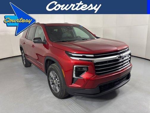 Radiant Red 2026 Chevrolet Traverse LT