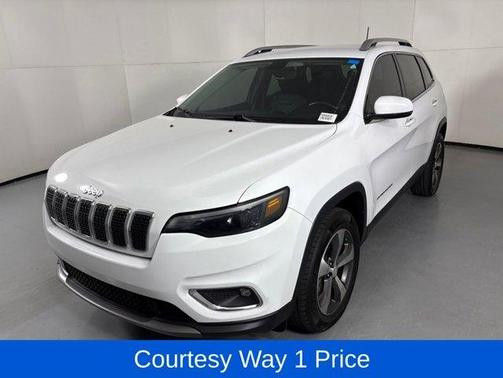 Bright White Clearcoat 2019 Jeep Cherokee Limited