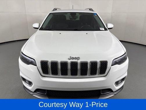 Bright White Clearcoat 2019 Jeep Cherokee Limited