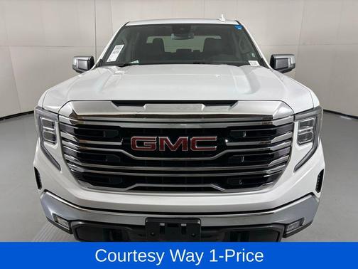 Summit White 2024 GMC Sierra 1500 SLT