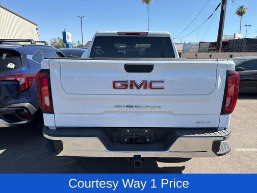 Summit White 2024 GMC Sierra 1500 SLT