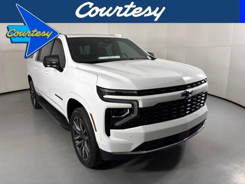 Summit White 2026 Chevrolet Suburban LS
