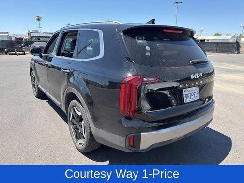 Ebony Black 2025 Kia Telluride S