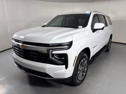 Summit White 2026 Chevrolet Suburban LS