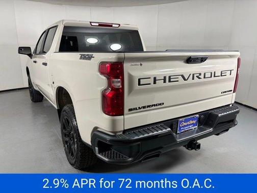 White Sand 2026 Chevrolet Silverado 1500 Custom Trail Boss