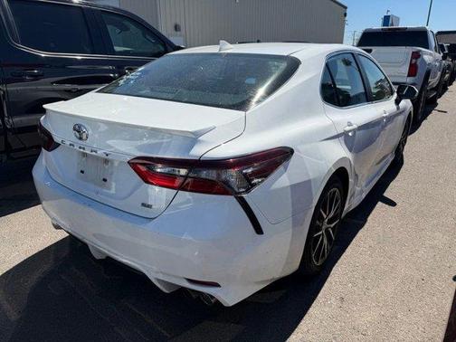 White 2023 Toyota Camry SE