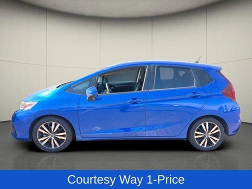 Blue 2020 Honda Fit EX