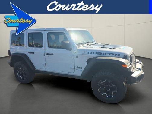 Bright White Clearcoat 2021 Jeep Wrangler Unlimited 4xe Rubicon