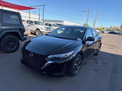 Black 2024 Nissan Sentra SV