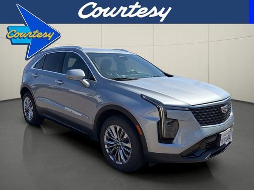 Silver Metallic 2024 Cadillac XT4 Premium Luxury