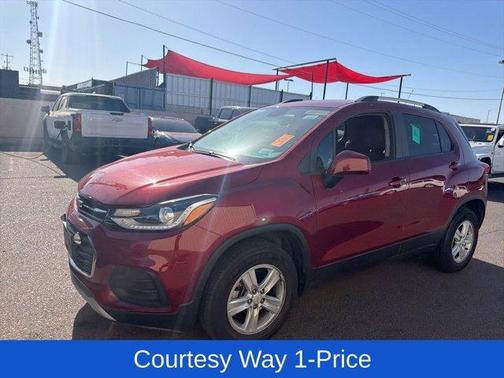 Crimson Metallic 2021 Chevrolet Trax LT