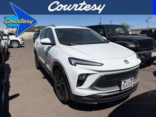 Summit White 2024 Buick Encore GX Sport Touring