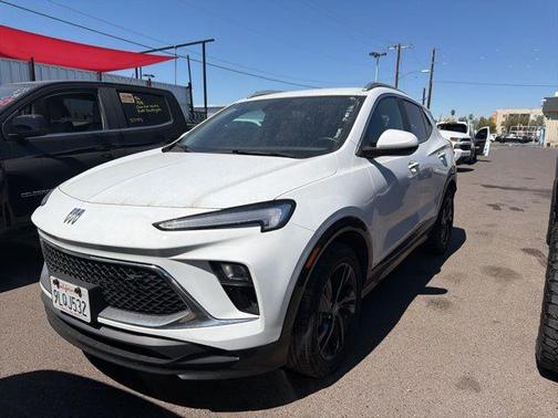 Summit White 2024 Buick Encore GX Sport Touring