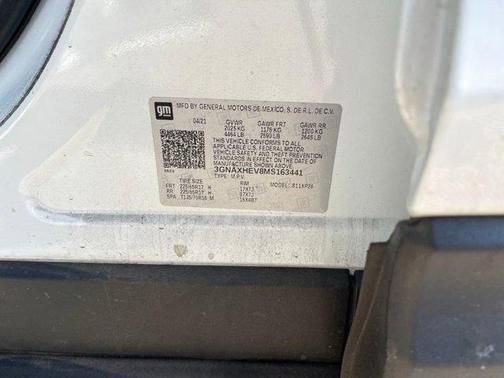 Summit White 2021 Chevrolet Equinox LS