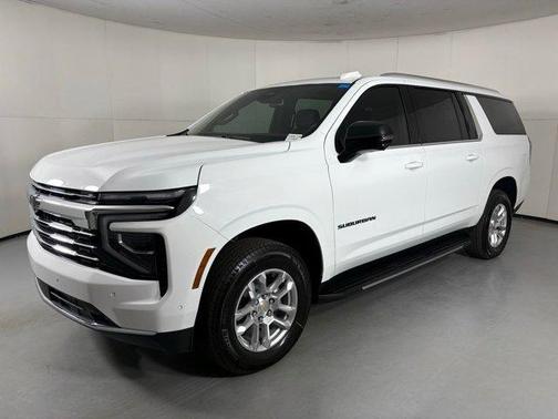 Summit White 2026 Chevrolet Suburban LT