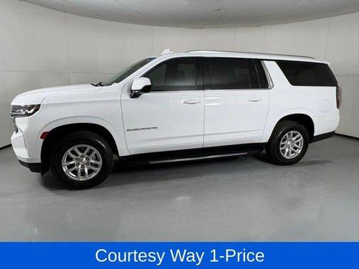 Summit White 2024 Chevrolet Suburban LT