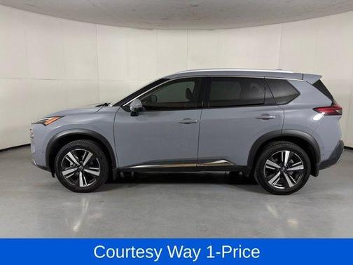 Boulder Gray Pearl 2023 Nissan Rogue Platinum
