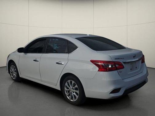 Cloud White 2019 Nissan Sentra SV