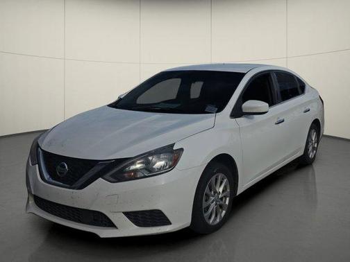 Cloud White 2019 Nissan Sentra SV