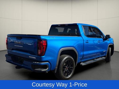 Blue Metallic 2022 GMC Sierra 1500 Elevation