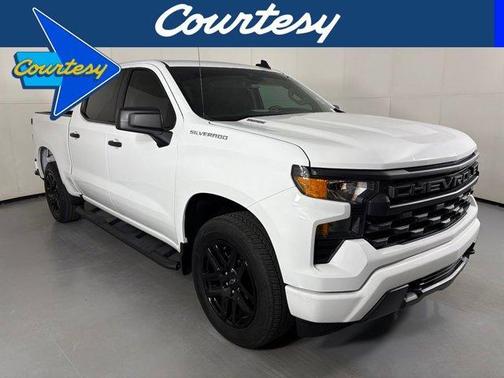 Summit White 2024 Chevrolet Silverado 1500 Custom