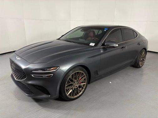 Melbourne Gray 2022 Genesis G70 3.3T Launch Edition