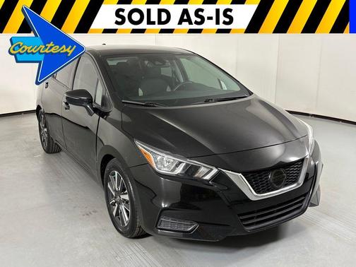 Super Black Metallic 2021 Nissan Versa 1.6 SV