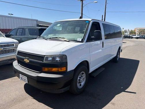 Summit White 2023 Chevrolet Express 3500 LS