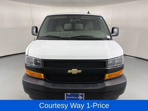 Summit White 2023 Chevrolet Express 3500 LS