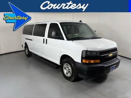 Summit White 2023 Chevrolet Express 3500 LS