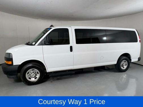 Summit White 2023 Chevrolet Express 3500 LS