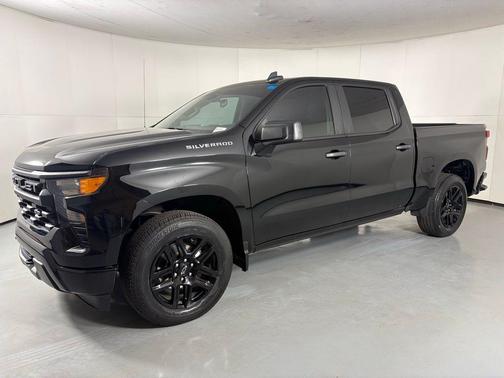Black 2023 Chevrolet Silverado 1500 Custom