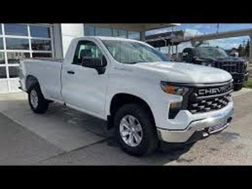 Summit White 2023 Chevrolet Silverado 1500 WT