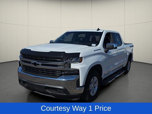 Summit White 2021 Chevrolet Silverado 1500 LT