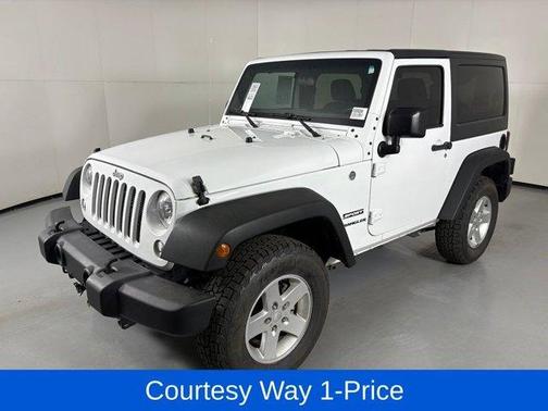 Bright White Clearcoat 2017 Jeep Wrangler Sport