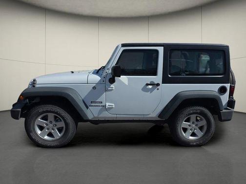 Bright White Clearcoat 2017 Jeep Wrangler Sport